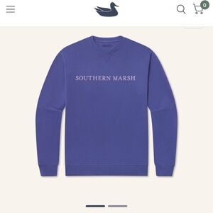 Southern Marsh Seawash Purple Sweatshirt